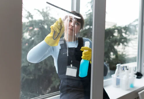 Nettoyage de vitres intérieures et extérieures au Fœil